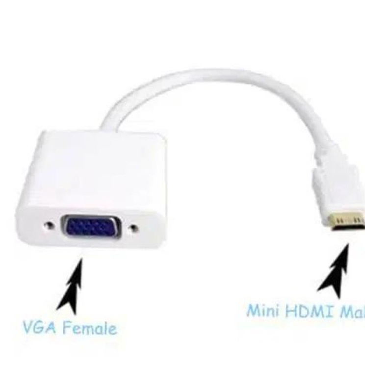 Model Baru converter Mini Hdmi To Vga  mini hdmi to vga mini hdmi vga converter Bestseller