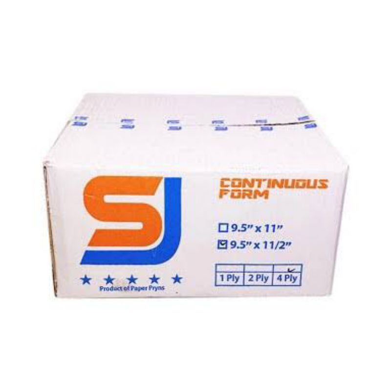 

Kertas Continuous Form SJ 1 Ply 9,5 x 11 cm