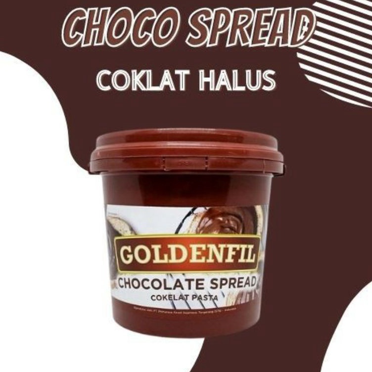 

Seller Goldenfil Spread coklat polos selei coklat 1Kg