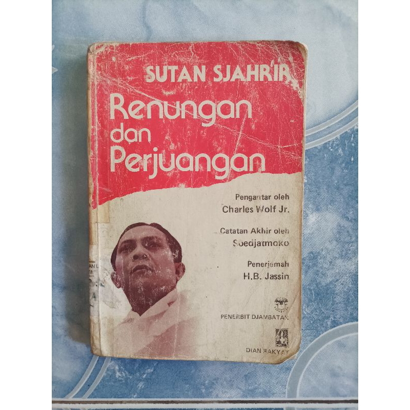 Original Langka Sutan Sjahrir Renungan dan Perjuangan