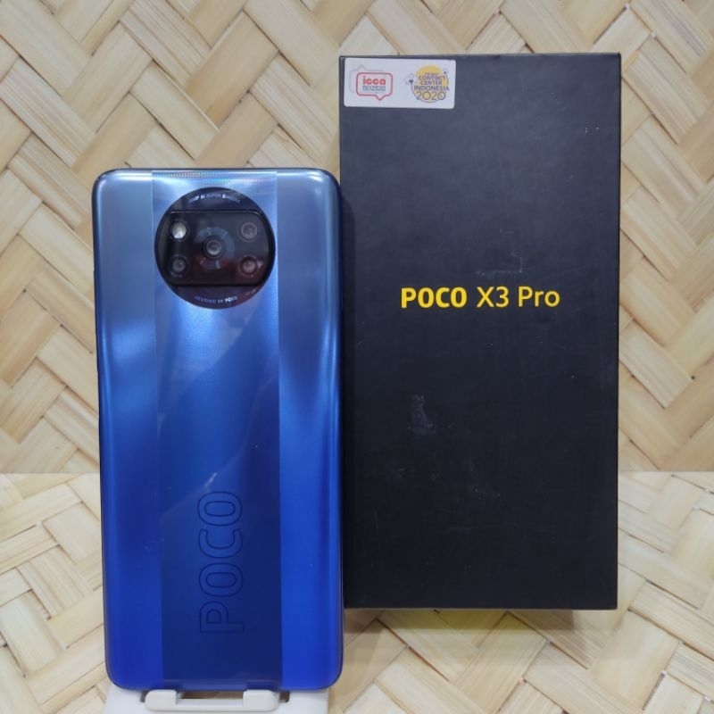 POCO X3 Pro 8/256 GB 6/128 GB Handphone Second fullset original bergaransi