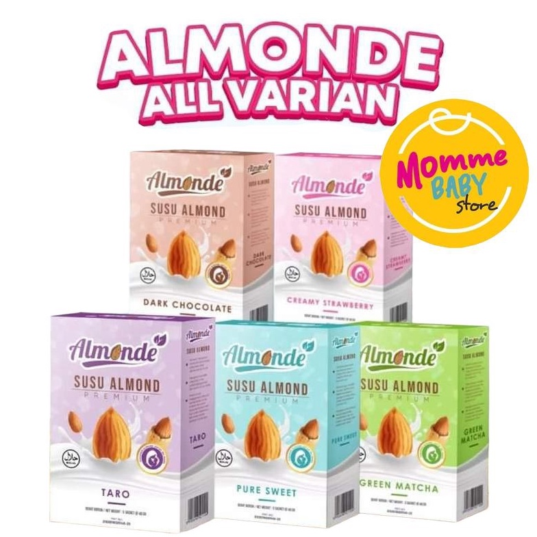 Susu Almonde Ibu Hamil Program Hamil ALMONDE PREMIUM ALMOND untuk ibu hamil  Program Hamil