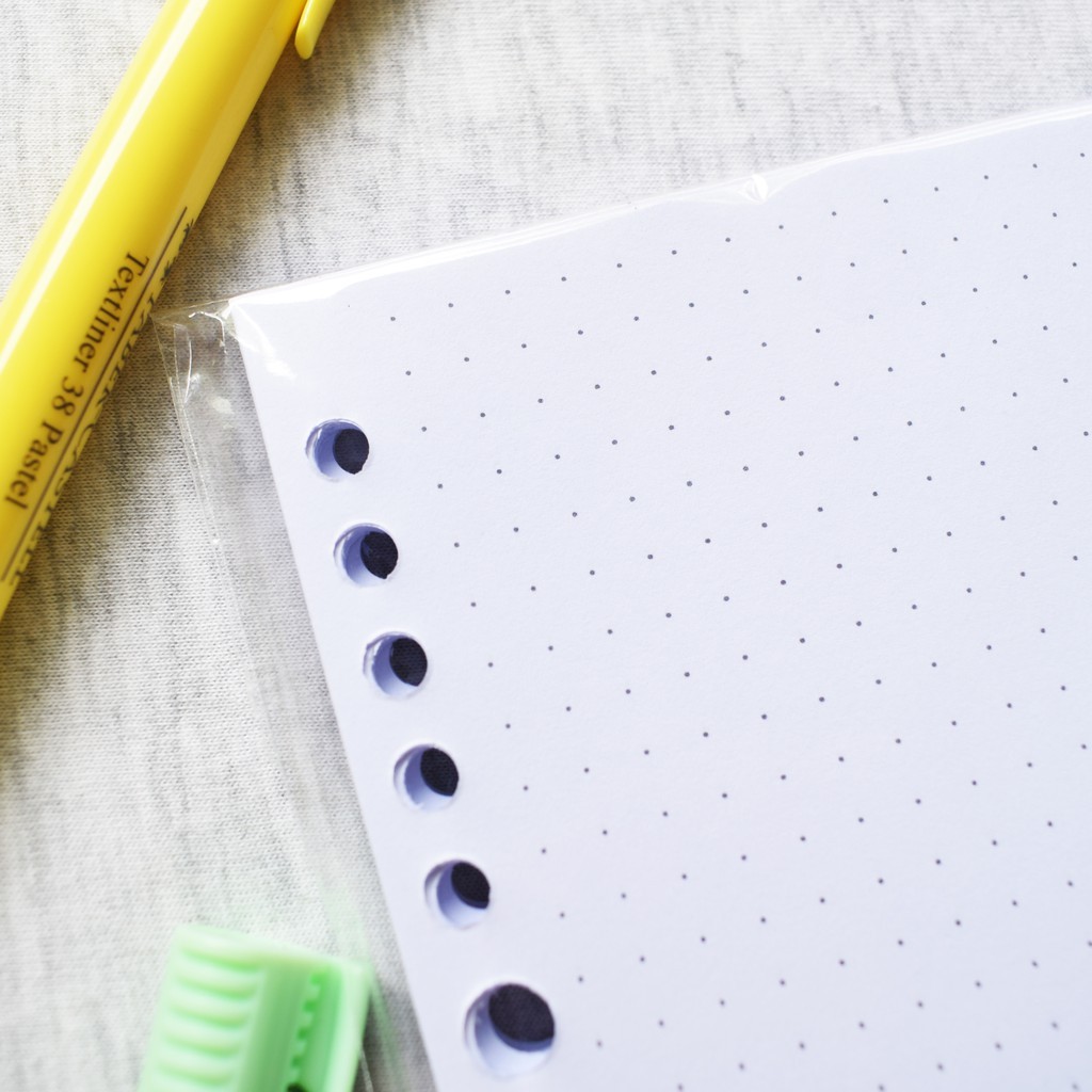 

Loose Leaf Dotted A5 B5 Refil Binder Matematika ATK