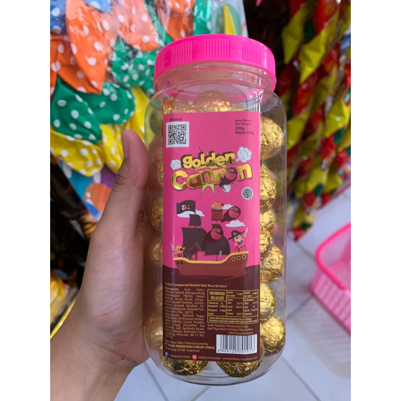

Coklat golden balls