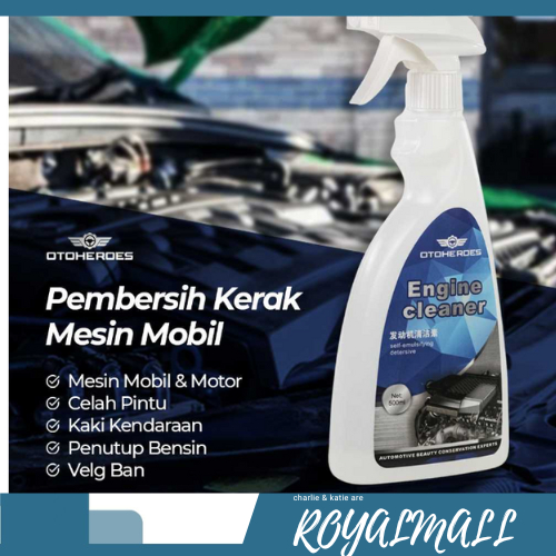 Pembersih Karat Kerak Mesin Mobil Motor Engine Cleaner 500ml / Semprot Semprotan Spray Sprayer Pengk