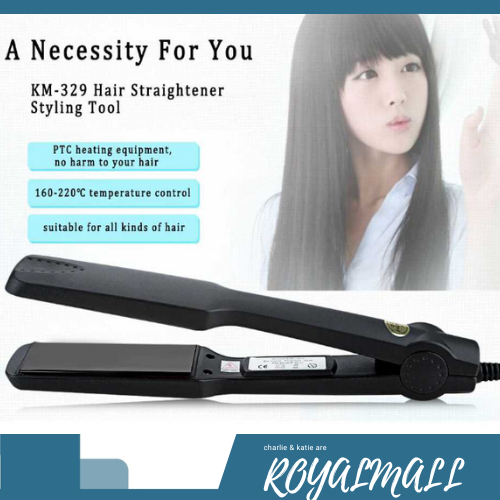 Catok Rambut Ceramic Heating Plate / Alat Catok Catokan Pelurus Rambut Lurus Curly Gelombang Gulung 