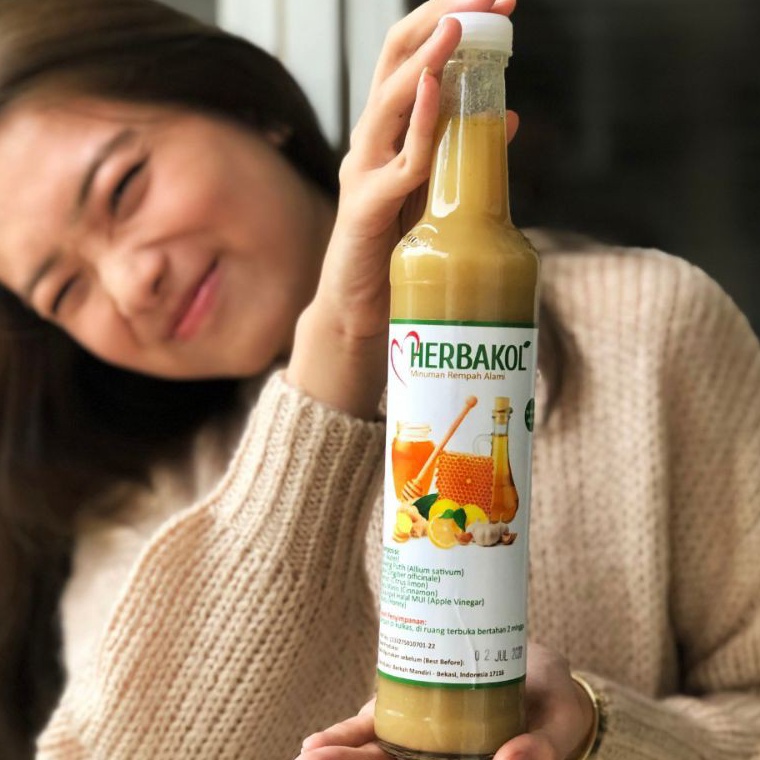 

FLASH SALE Jus Bawang Putih Herbal Jahe Merah Lemon Cuka Apel Madu Cinnamon HERBAKOL