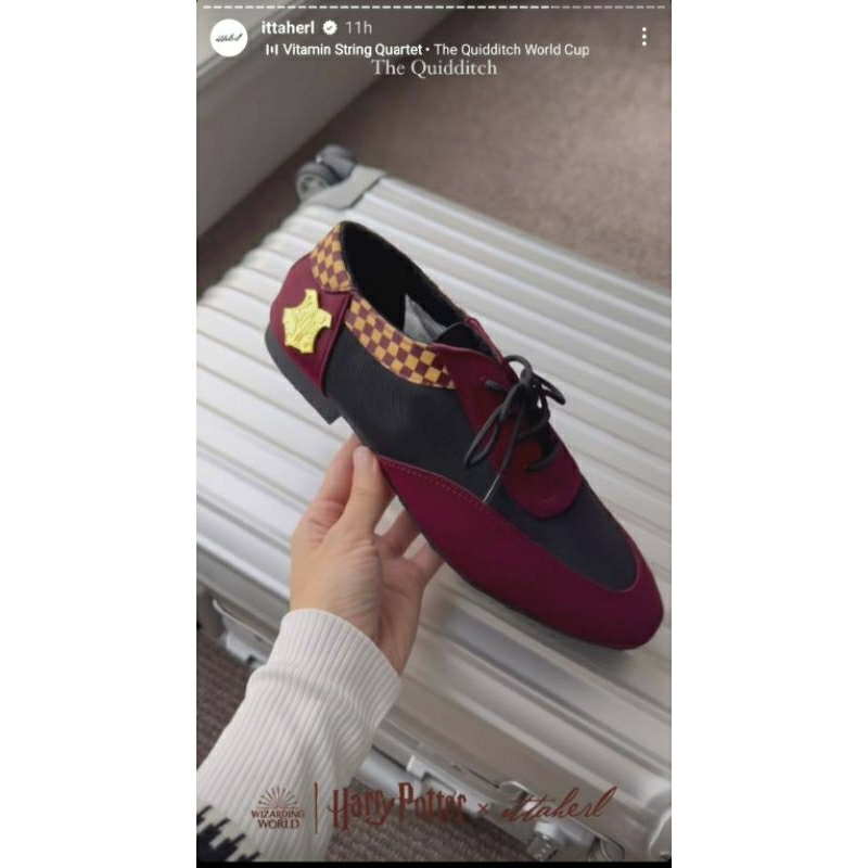 ittaherl x harry potter quidditch sneakers gryffindor 38