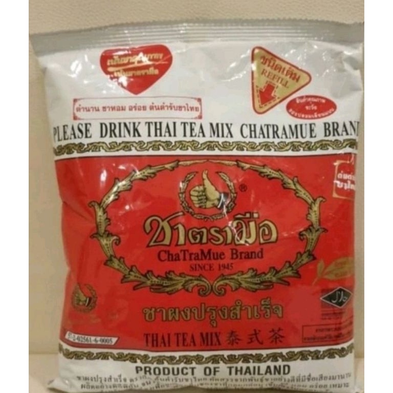 

VIRAL Teh thailand thai tea mix chatramue brand 4 gram