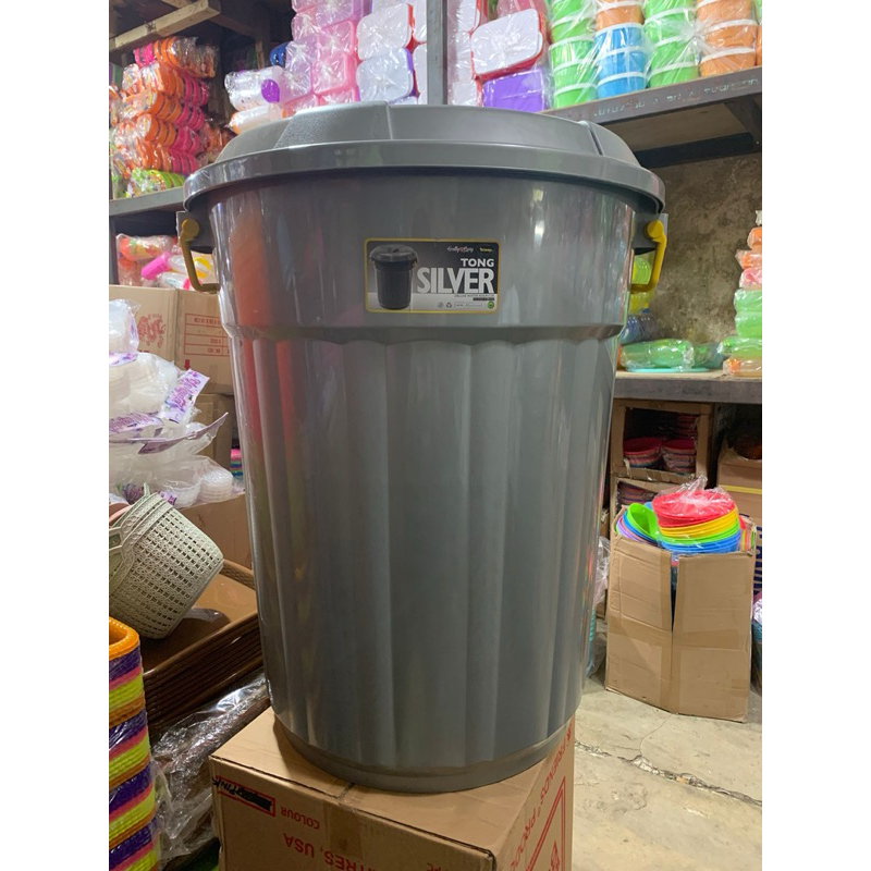 Ember 100 liter silver taiwan/tong air/tong air jumbo