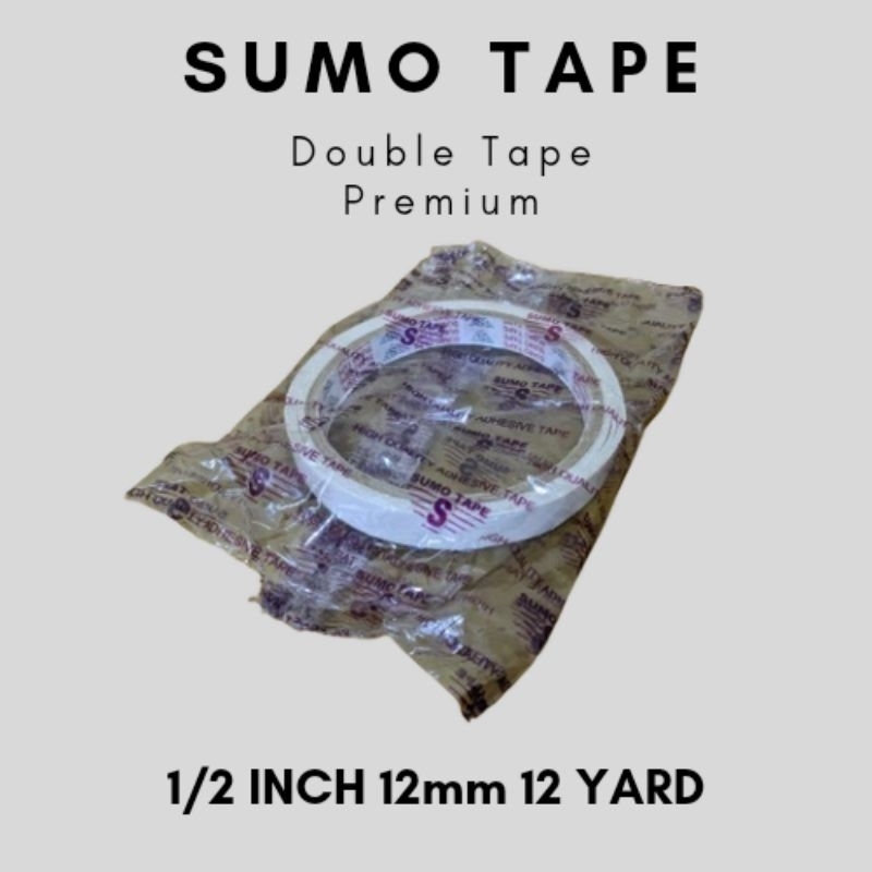 

SUMO TAPE double tape 1/2 inch