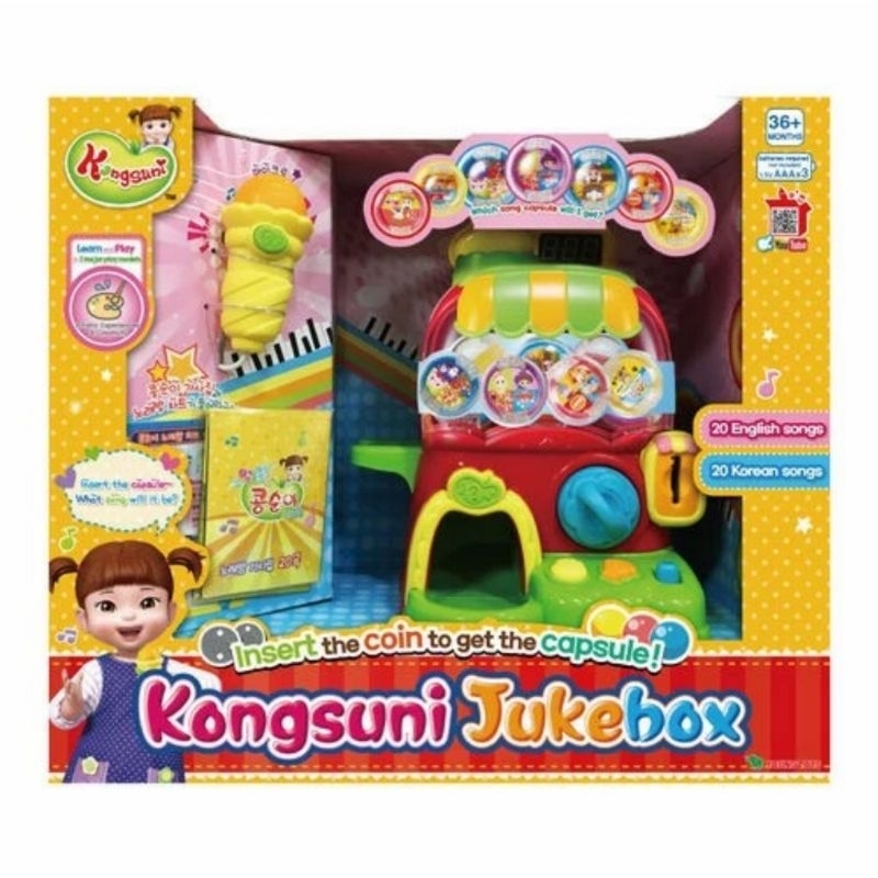 Mainan Karaoke Anak Kongsuni Jukebox Playset Mainan Musical Toys Pretend Play