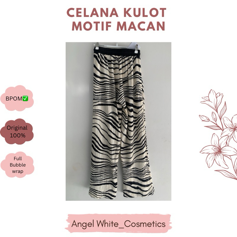 CELANA PANJANG KULOT MOTIF MACAN