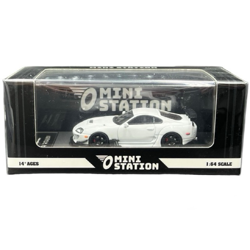Mini Station 64 Toyota Supra A80Z White