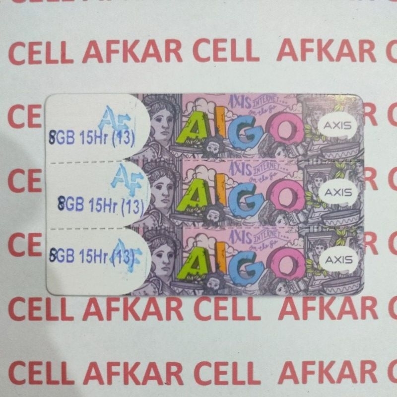 VOUCHER AXIS AIGO MINI 11,5GB 15 HARI