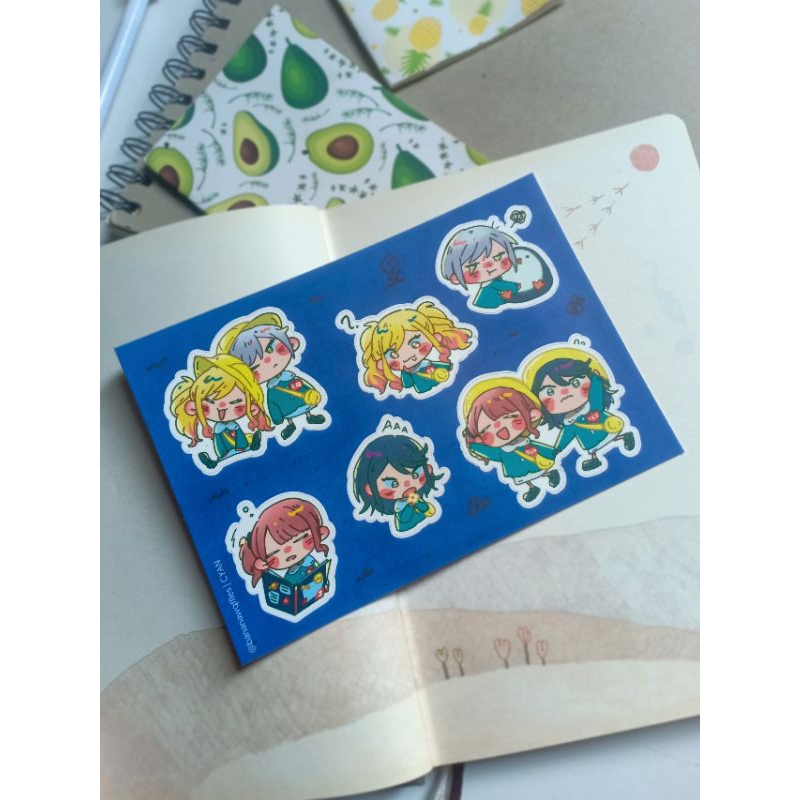 

Project Sekai Leo/Need Kindergarten A6 Sticker Sheet by CYAN