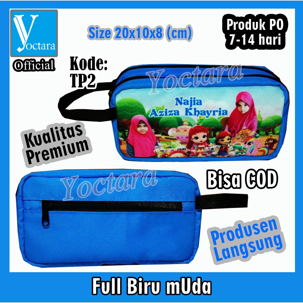 

Yoctara TP2 | Tempat Pensil Pakai Foto Nama Karakter Rainbow Ruby