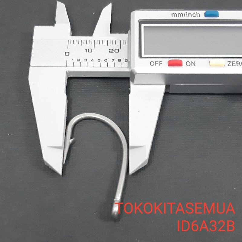 Mata Kail Pancing Baja Besar ukuran 6/0 harga 5 kail