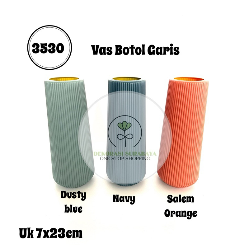 Dekorasi Taman Vas Bunga / Pot Bunga plastik motifn