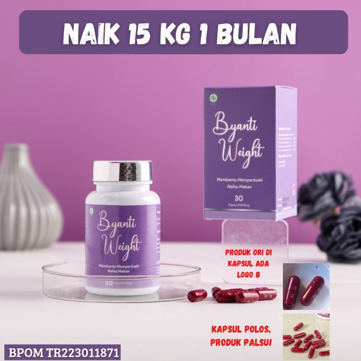 Pasti Tertarikp6Pb COD PENGGEMUK BADAN AMPUH BPOM OBAT PENGGEMUK BADAN OBAT GEMUK BADAN  BYANTI WEIG