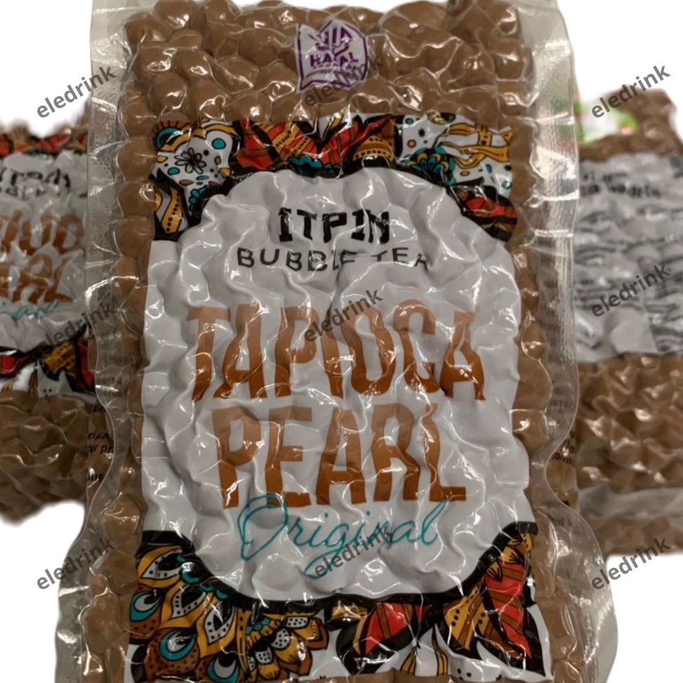 

PAKET LENGKAP ITPIN 1kg TAPIOCA PEARL PREMIUM tapioka Bubble Tea Boba Milk Tea Buble teh Mutiara