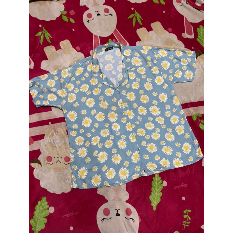 DAISY SHIRT / KEMEJA MOTIF OVERSIZED