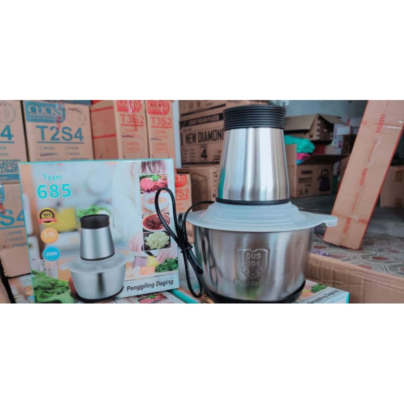 BLENDER CHOPPER ES DAGING STENLISH/PENGGIILING DAGING. BLENDER CHOPER PEKANBARU