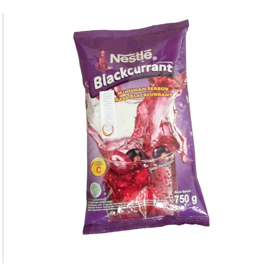 

Nestle Blackcurrant 750gr minuman rasa anggur menyegarkan