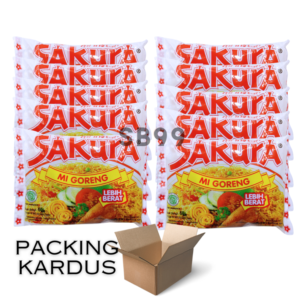 

INDOMIE SAKURA GORENG 10pcs