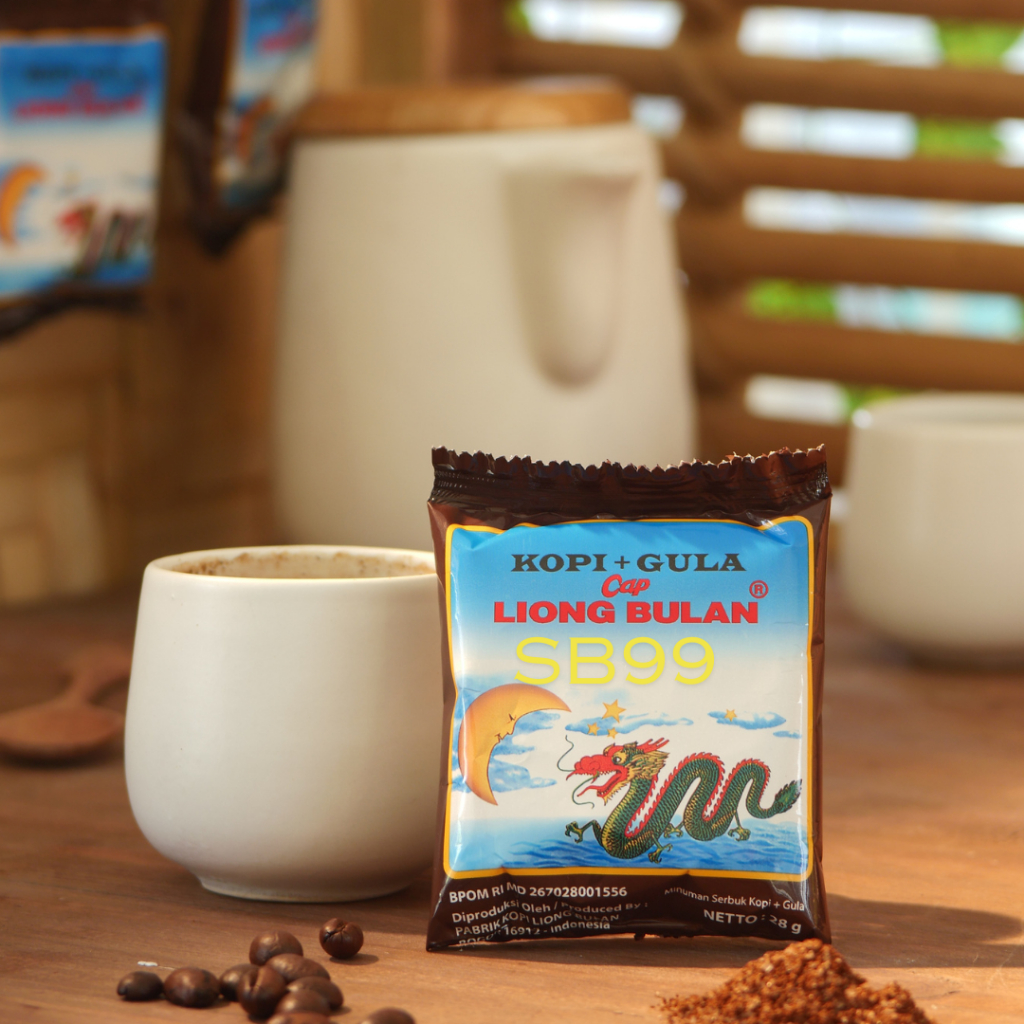 

NG KOPI LIONG BULAN PLUS GULA isi 20pcs