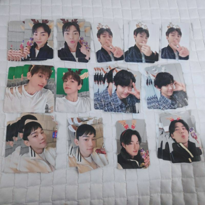 EXO Pink Christmas Trading Photocard PC