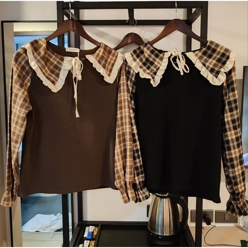 Kemaja lengan panjang baby doll bangkok