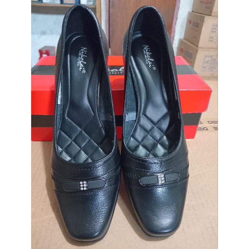 Sepatu Formal - Sepatu Kulit - Pantofel Wanita - Nikolai SH283