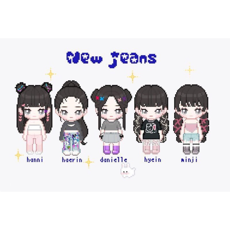 

NEW JEANS STICKER CHIBI VERSION