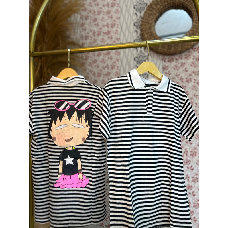 dress salur anak import