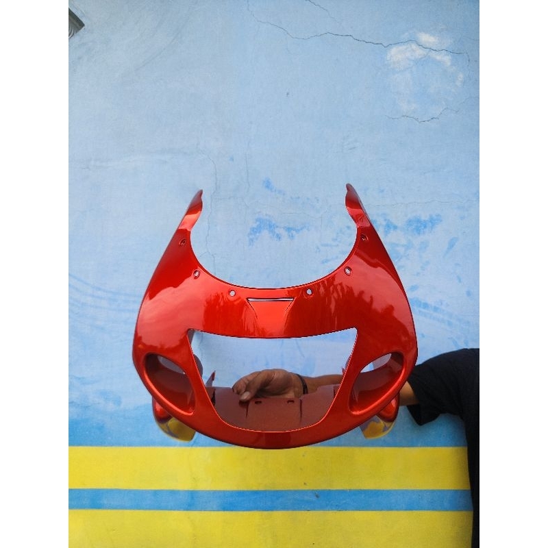 fairing atas ninja RR old zx 150 oren