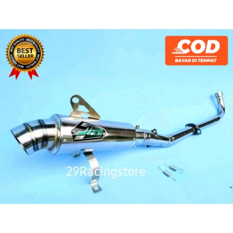 KNALPOT JRM SUPRA X SUPRA FIT KARISMA SUPRA X125 REVO BLADE JUPITER Z JUPITER ROBOT ASTREA GRAND AST