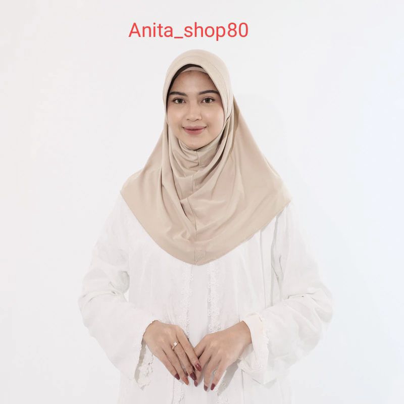 Bergo M / Hijab Sport Sedada / Bergo Jersey Tanggung / Hijab Sport daily