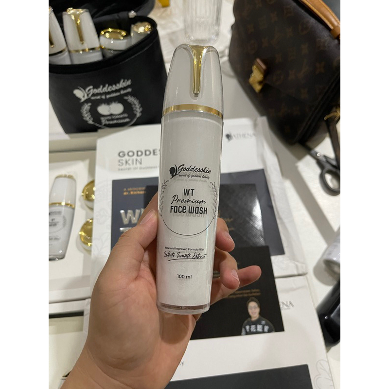 Goddesskin White Tomato Face Wash Premium Athena Skincare