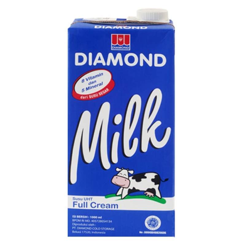 

DIAMOND MILK UHT FULL CREAM 1 LITER - SUSU