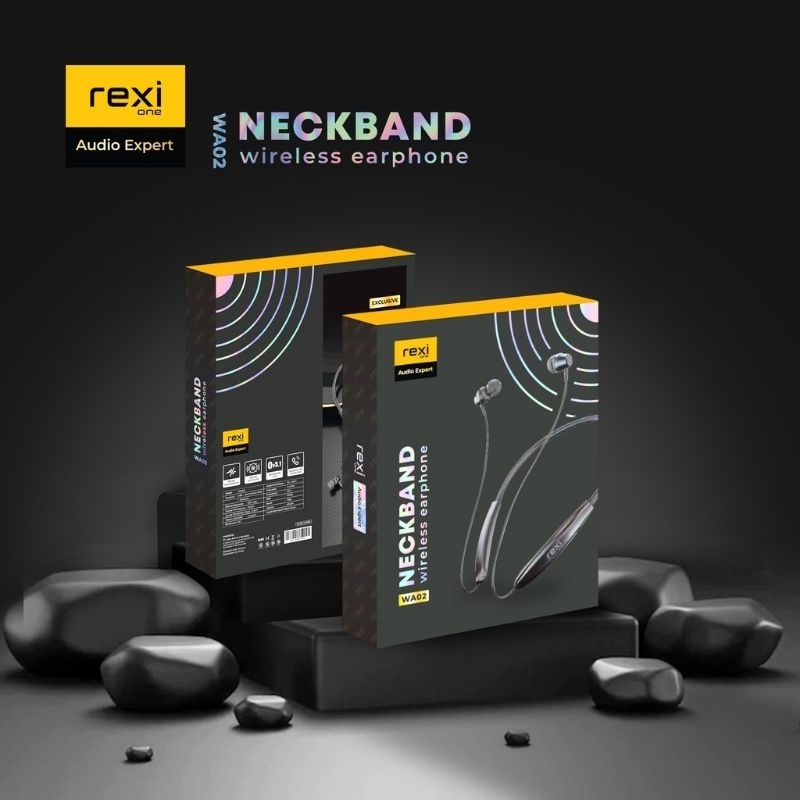 headset neckband bluetooth rexi