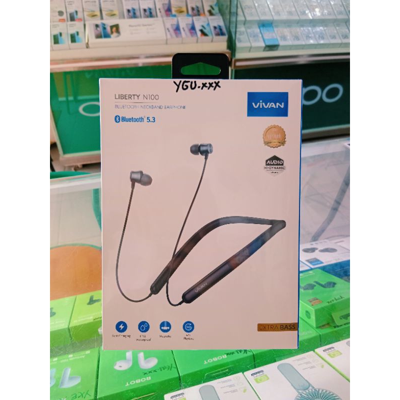 Vivan Neckband Earphone Liberty N100 PlasmaPonsel