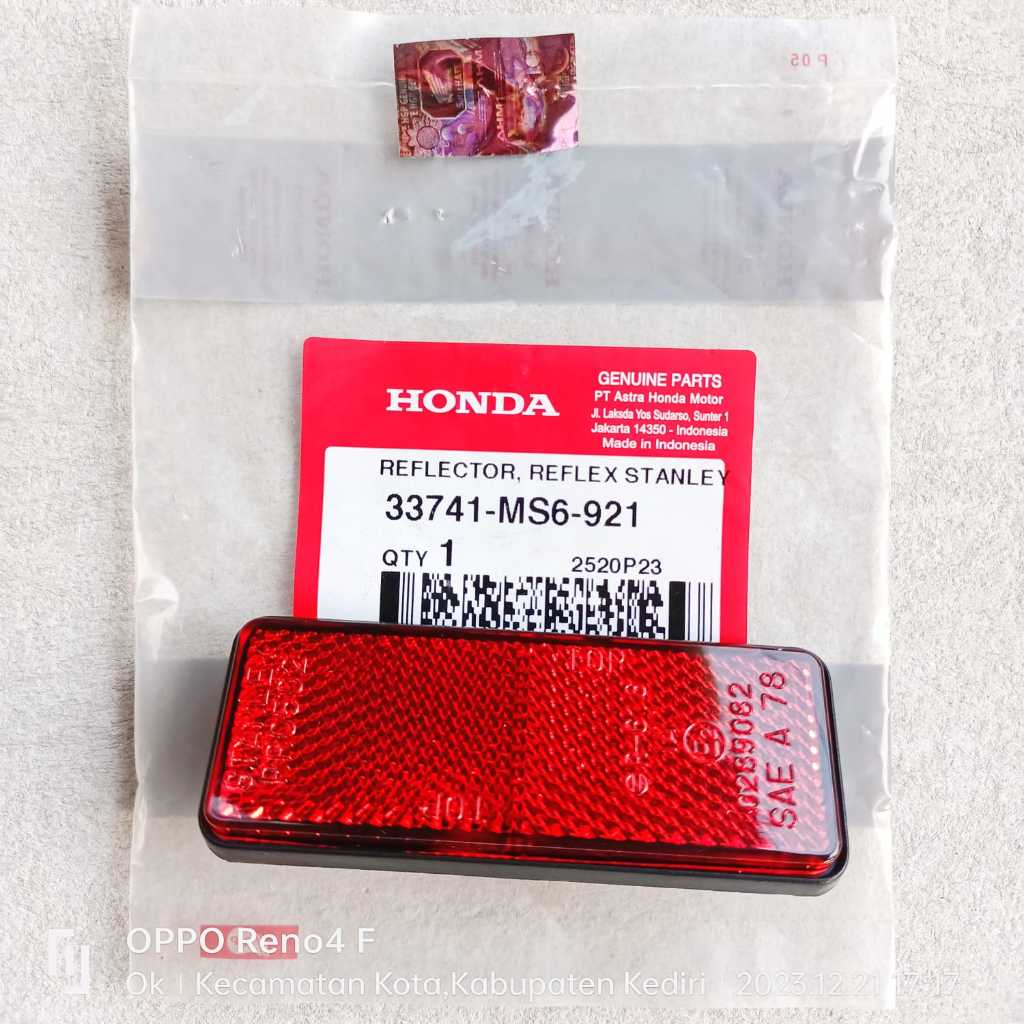 Reflektor Spakbor-Slebor Cub-125 CBR-150 CBR-250 CRF-250 CB500 Ori AHM