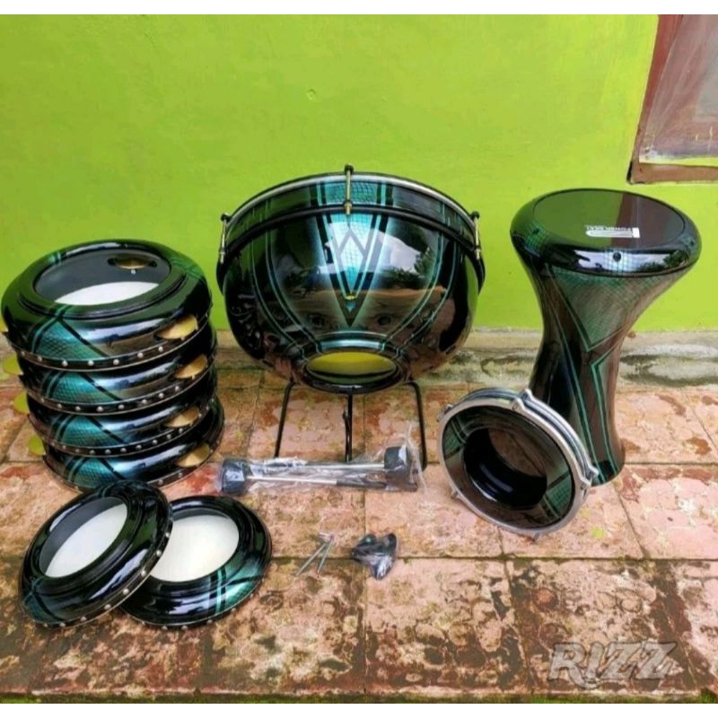 PROMO Alat Rebana Hadroh Jepara motif Kualitas TERBAIK