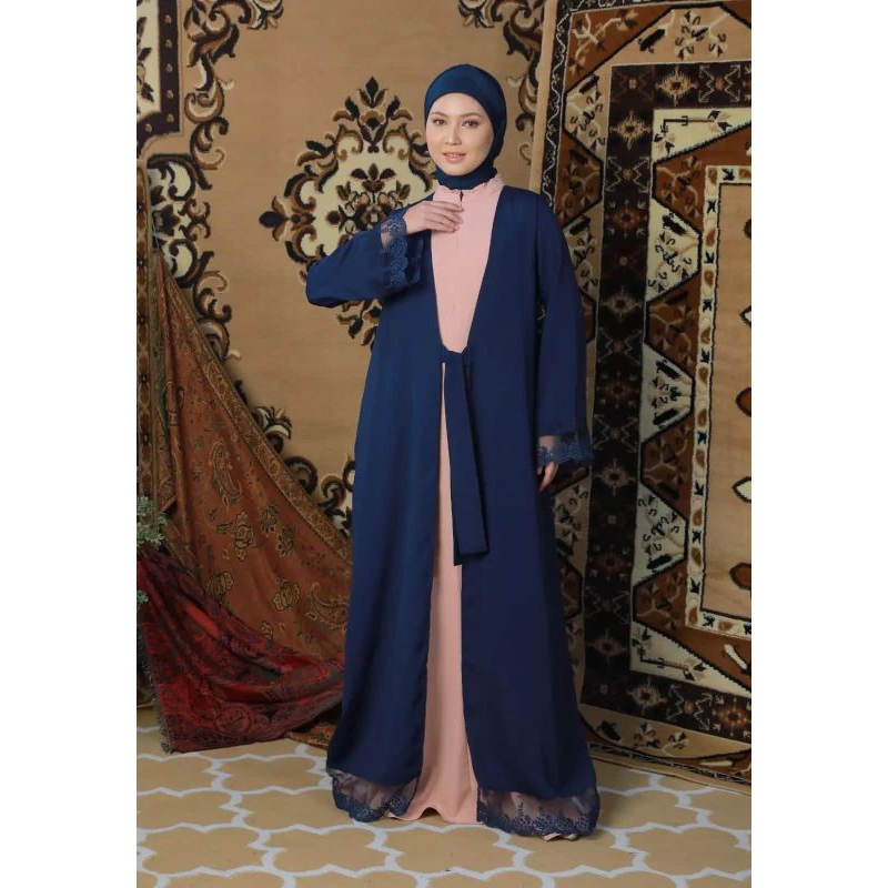 SARIMBIT ZOYA / KENANGA DRESS DEWASA NAVY