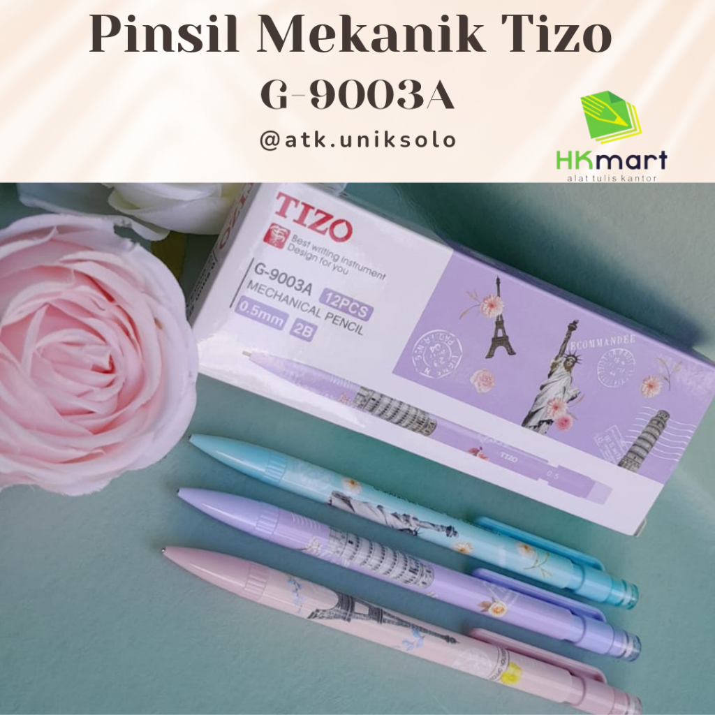 

PENSIL MEKANIK TIZO PASTEL 0.5MM