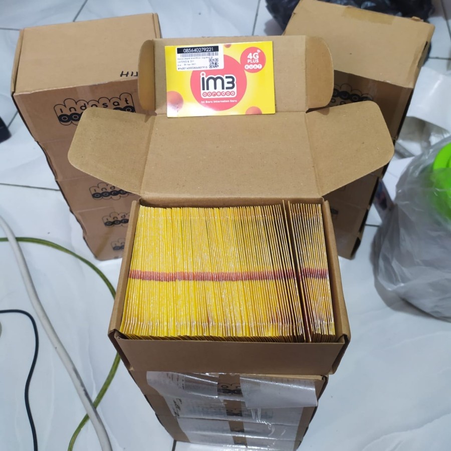 Kartu perdana Indosat bekas expired lama