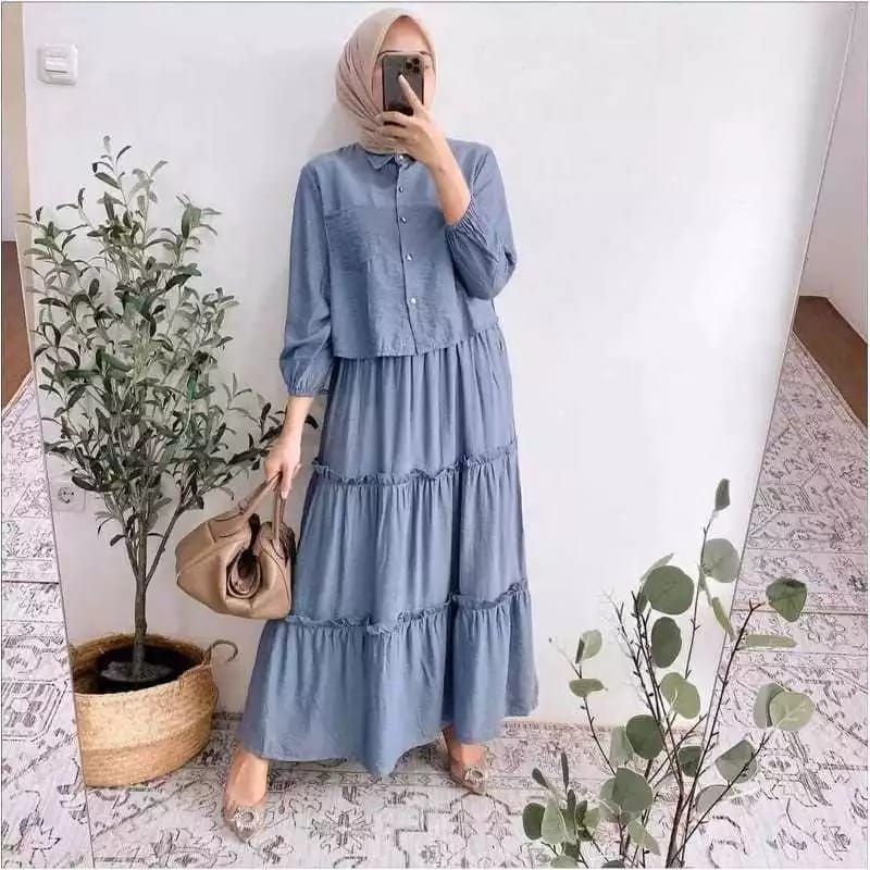 AYURA ONE SET ROK RAMPEL CRINKLE PREMIUM