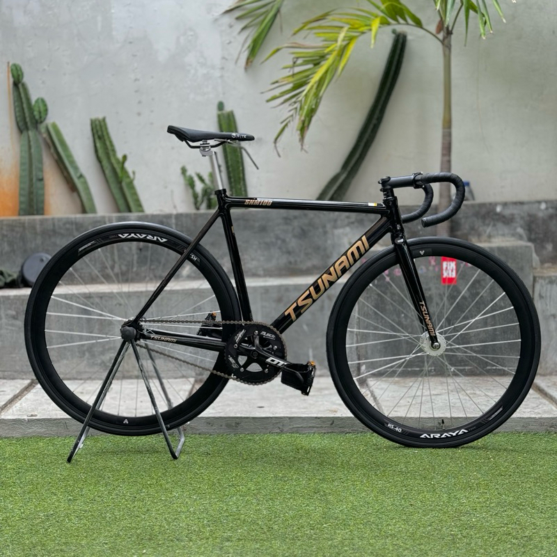 SEPEDA FIXIE TSUNAMI snm100 fullbike TERLARIS ORIGINAL 