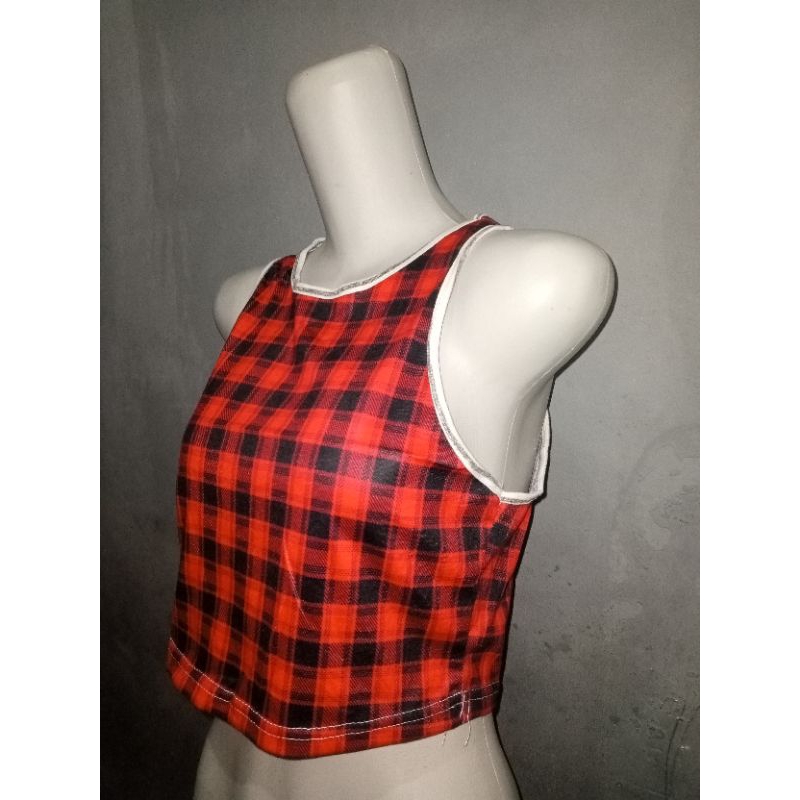 SHEIN Tanktop Maroon